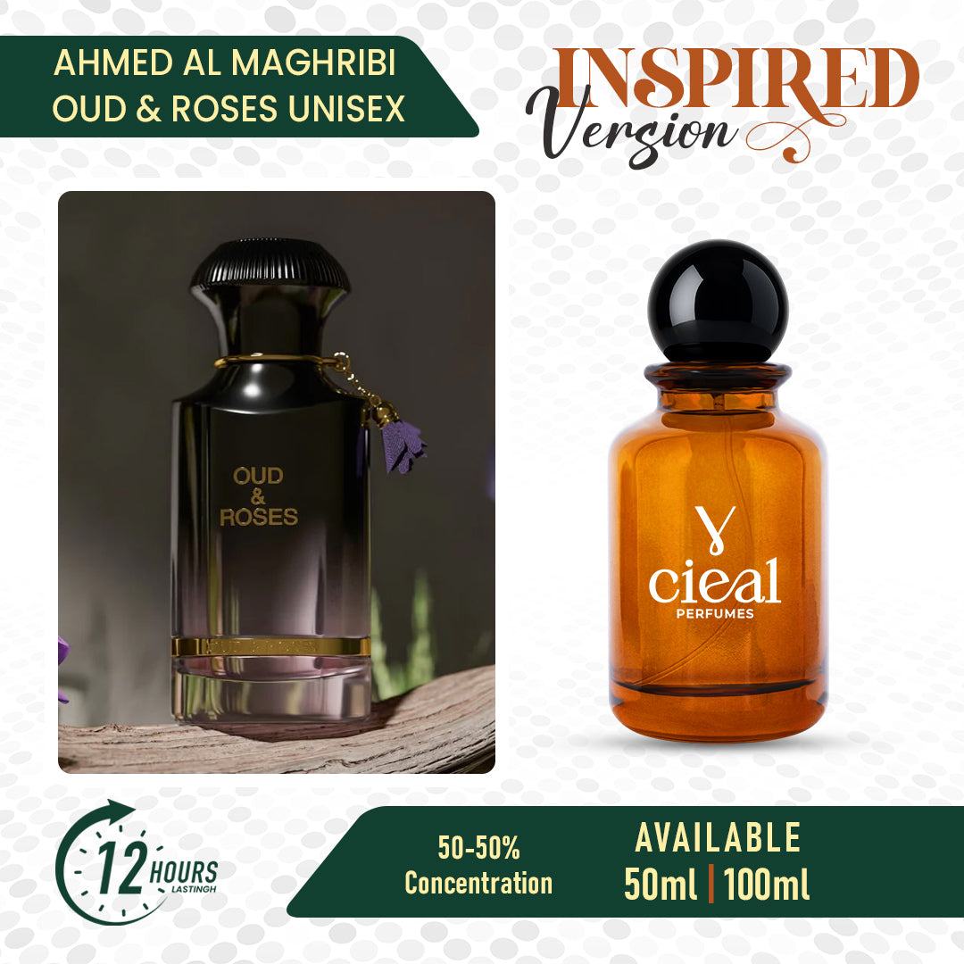 INSPIRED VERSION OF AHMED AL MAGHRIBI – OUD & ROSES (UNISEX)