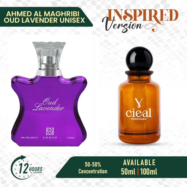 INSPIRED VERSION AHMED AL MAGHRIBI – OUD LAVENDER (UNISEX)