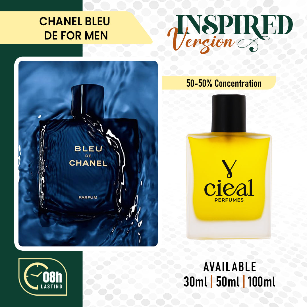 INSPIRED VERSION OF CHANEL – BLEU DE CHANEL (FOR MEN)