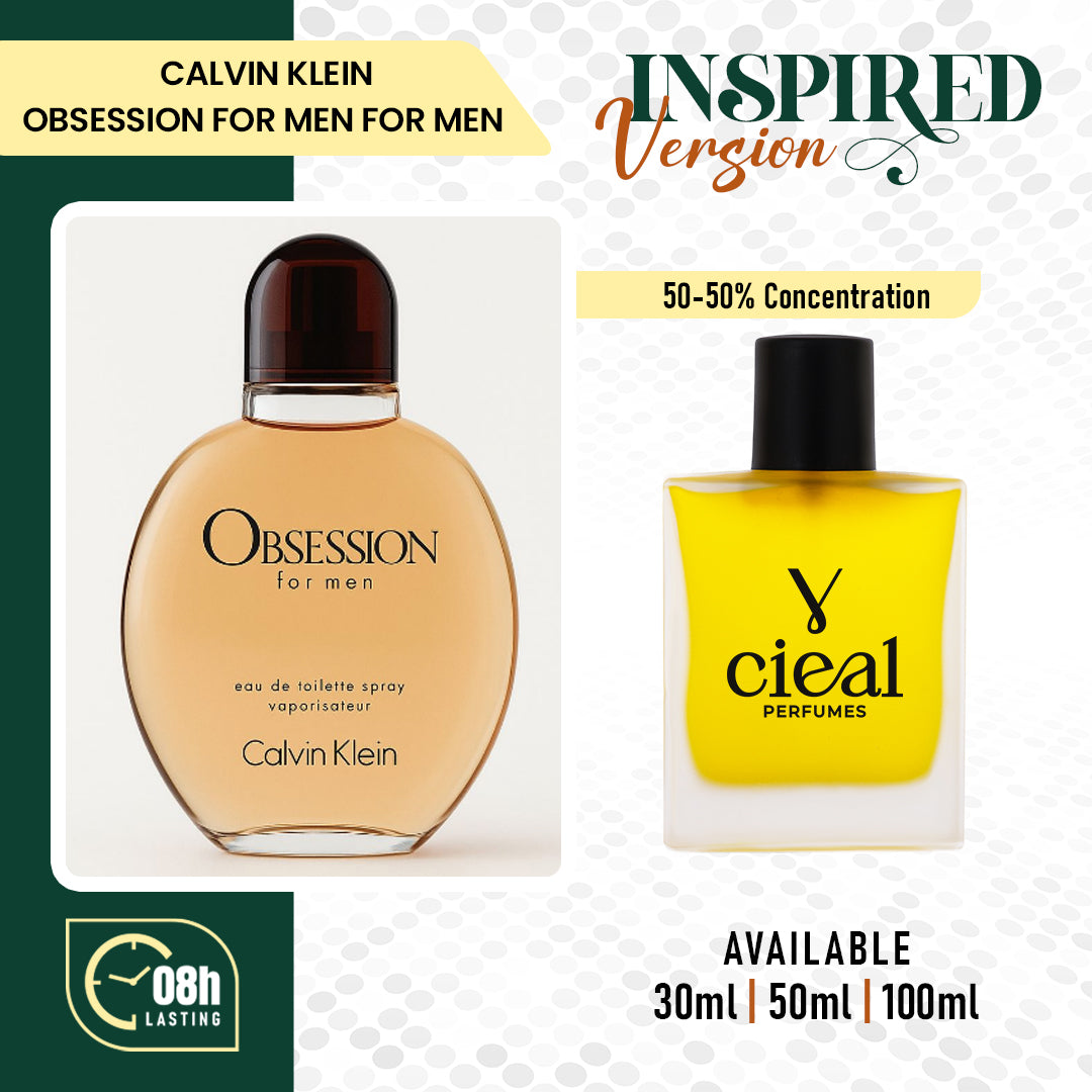 INSPIRED VERSION OF CALVIN KLEIN – OBSESSION  (FOR MEN)