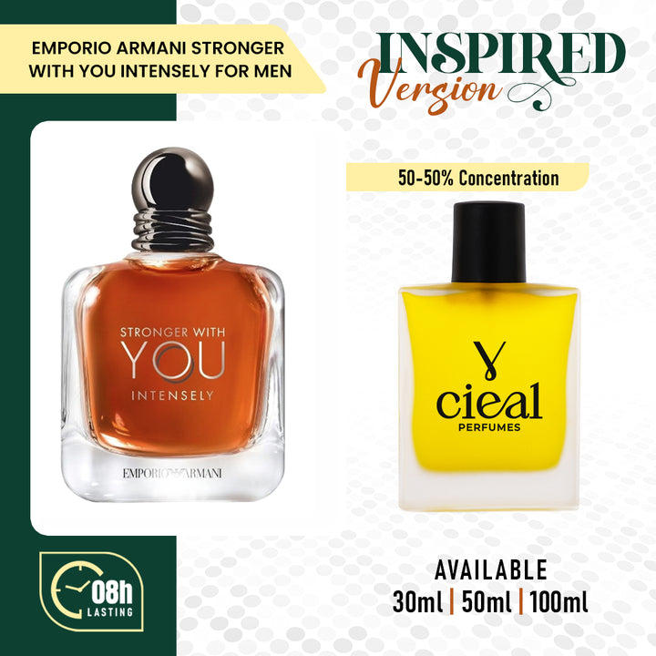 INSPIRED VERSION OF EMPORIO ARMANI – STRONGER WITH YOU INTENSELY (FOR MEN)