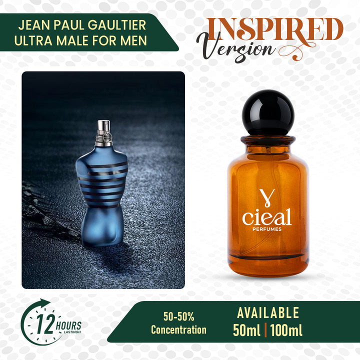INSPIRED VERSION OF JEAN PAUL GAULTIER – ULTRA MALE (FOR MEN)