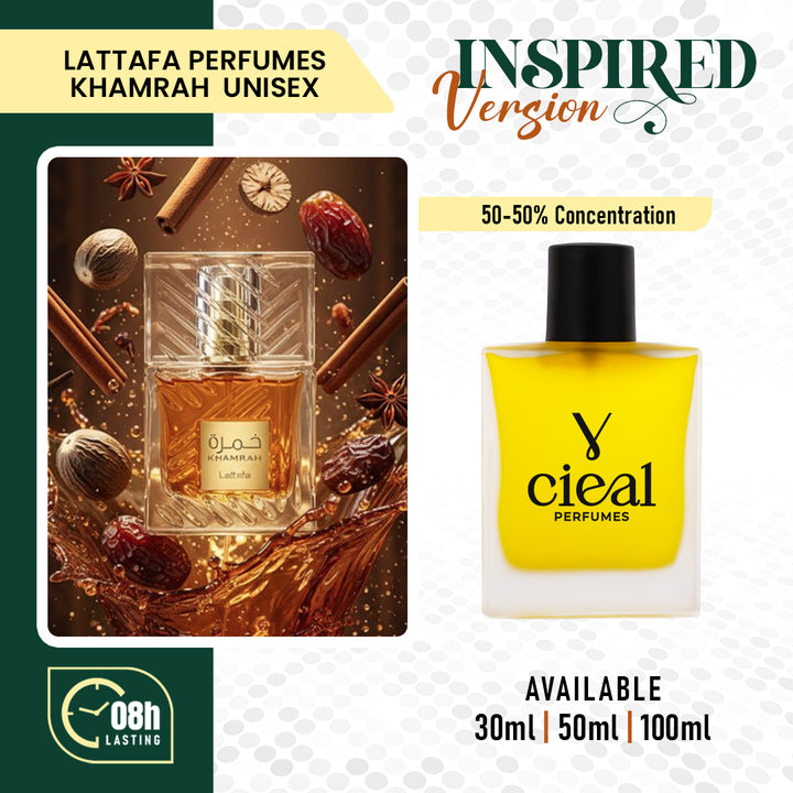 INSPIRED VERSION OF LATTAFA – KHAMRAH (UNISEX)