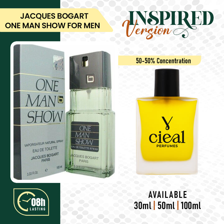 INSPIRED VERSION OF JACQUES BOGART – ONE MAN SHOW (FOR MEN)