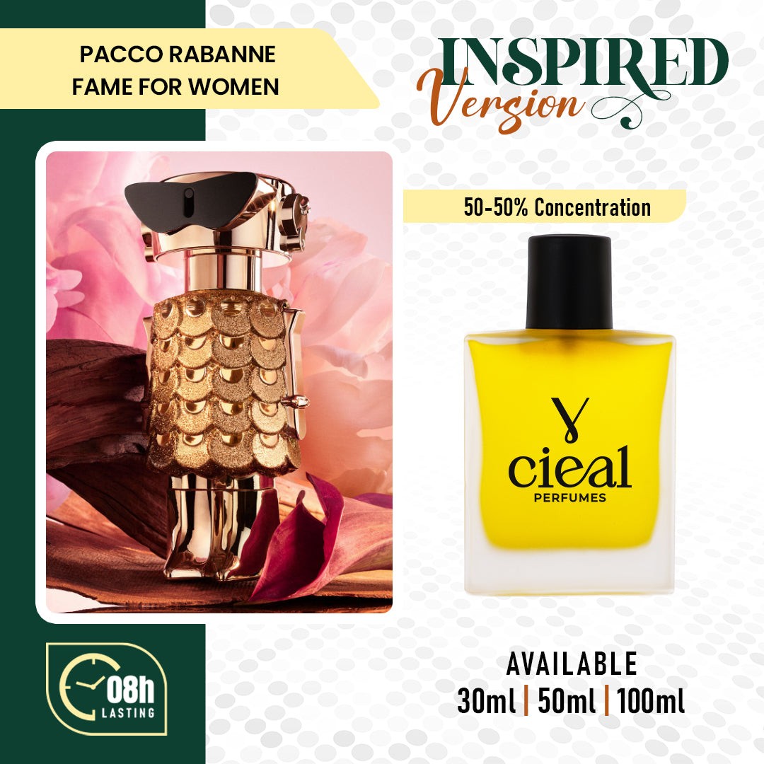 INSPIRED VERSION OF PACO RABANNE – FAME (FOR WOMEN)
