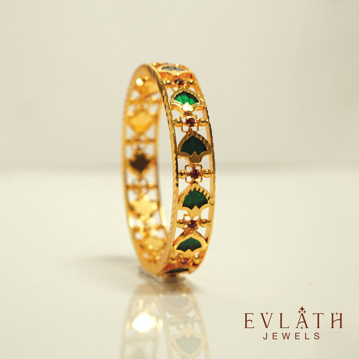 Premium Quality Palakka Bangles – Evlath Jewels