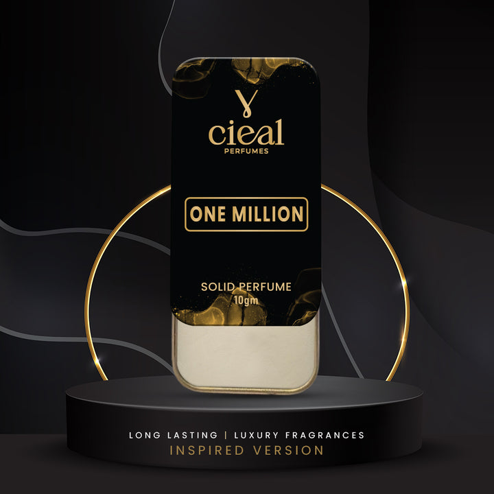 CIEAL SLIDING SOLID PERFUME – SET OF 3-6 INSPIRED BY CREED AVENTUS, CK ONE & ONE MILLION.