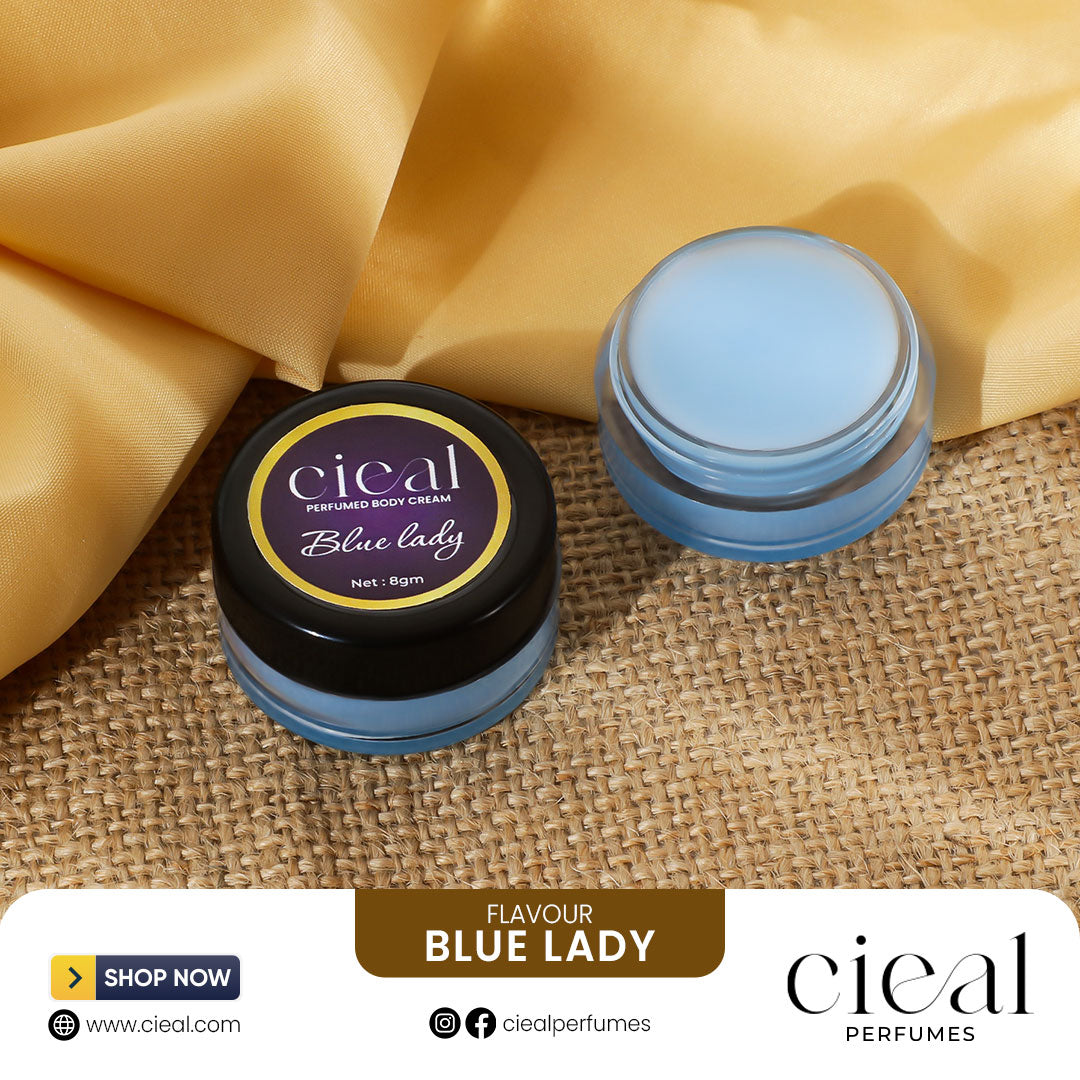 SET OF 3 SOLID PERFUMES – PINK BLOOM, MARYAM & BLUE LADY