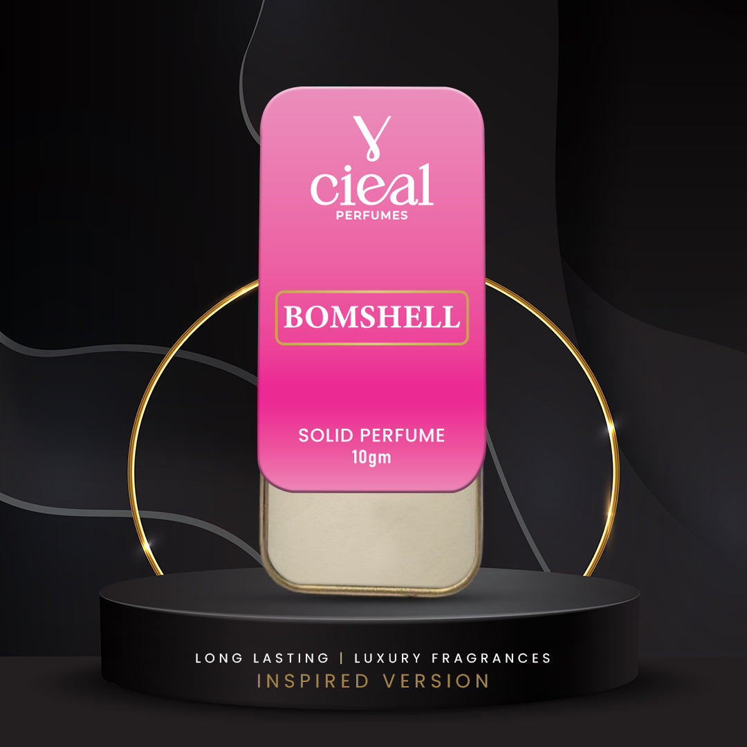 CIEAL SLIDING SOLID PERFUME – SET OF 3-4 INSPIRED BY BOMBSHELL, GOOD GIRL & D'FLORA.