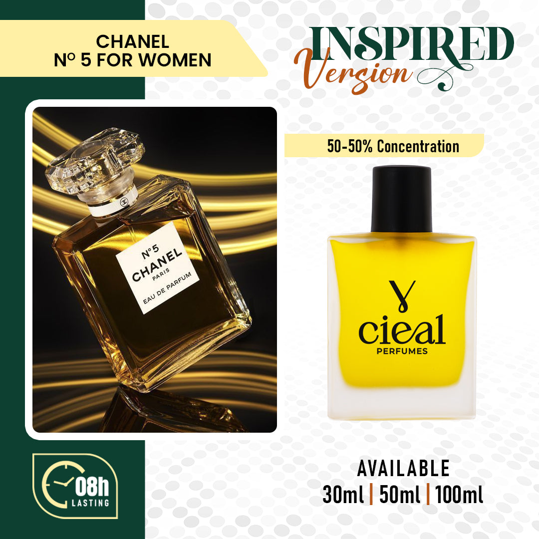 INSPIRED VERSION OF CHANEL – N 5 (FOR WOMEN)