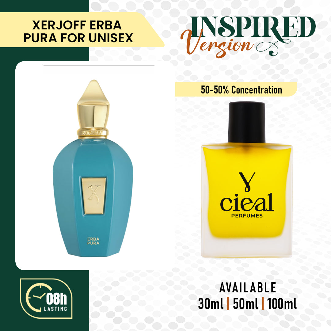 INSPIRED VERSION OF XERJOFF – ERBA PURA (UNISEX)