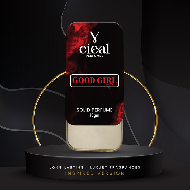 CIEAL SLIDING SOLID PERFUME – SET OF 3-4 INSPIRED BY BOMBSHELL, GOOD GIRL & D'FLORA.