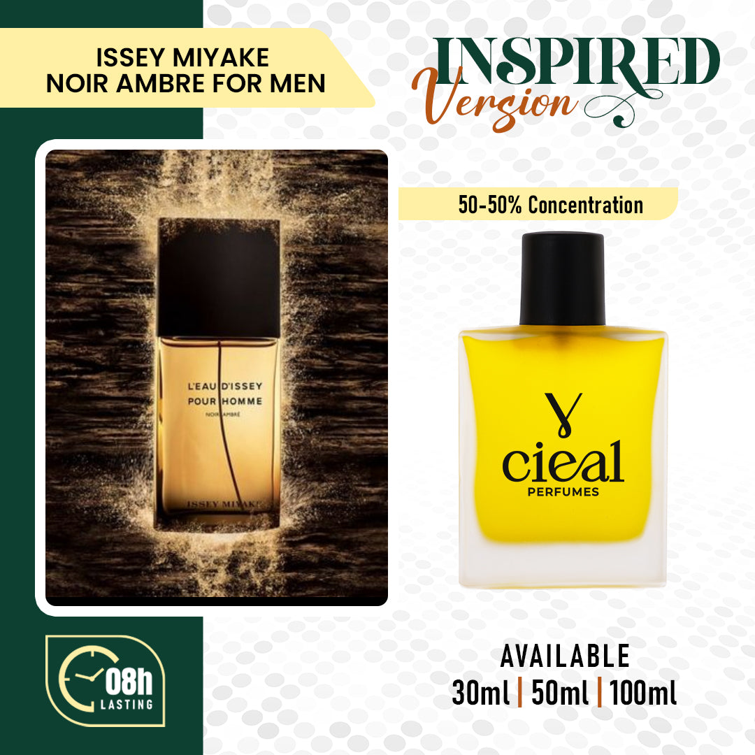 INSPIRED VERSION OF ISSEY MIYAKE – NOIR AMBRE (FOR MEN)