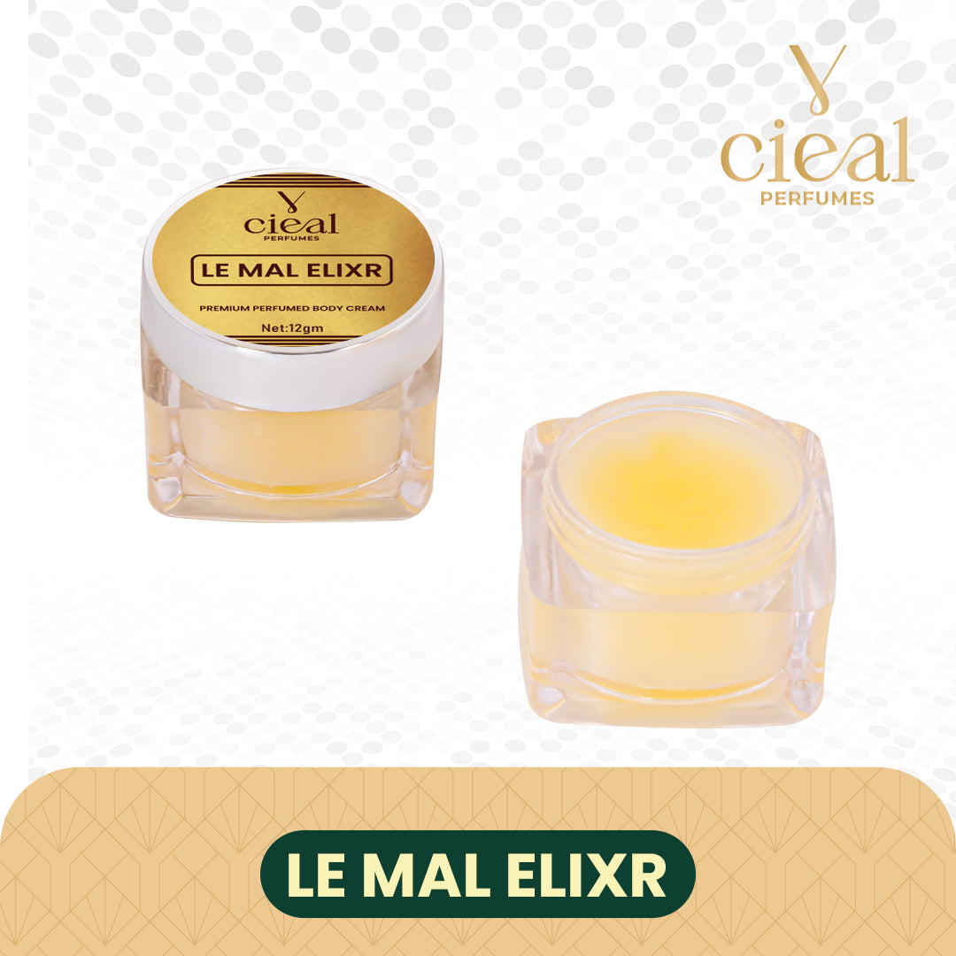 CIEAL Premium Solid Perfume Set of 3 – Inspired by COCO, LE MAL ELIXR,BLEU DE (UNISEX)