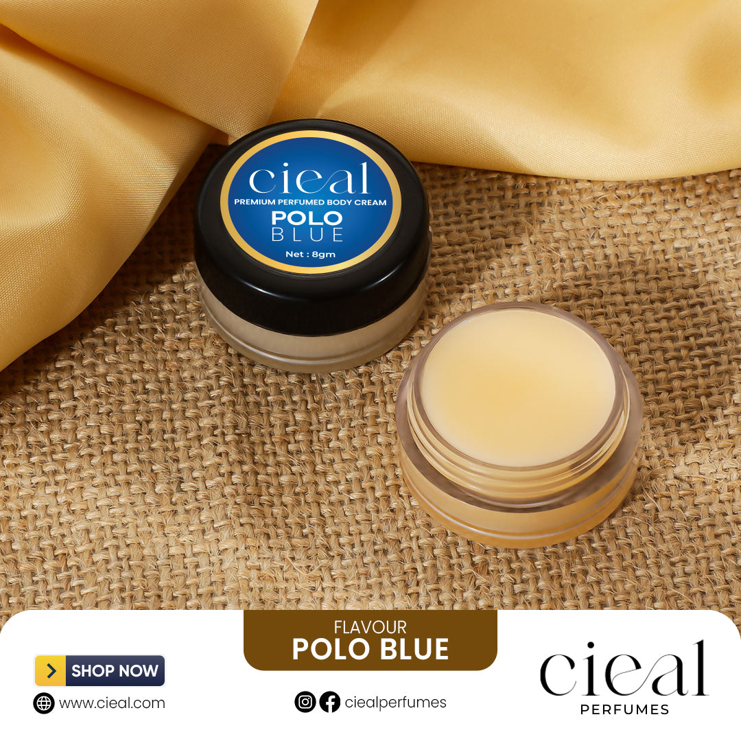 SET OF 3 SOLID PERFUMES – POLO BLUE | OPEN | ROYAL ROSE