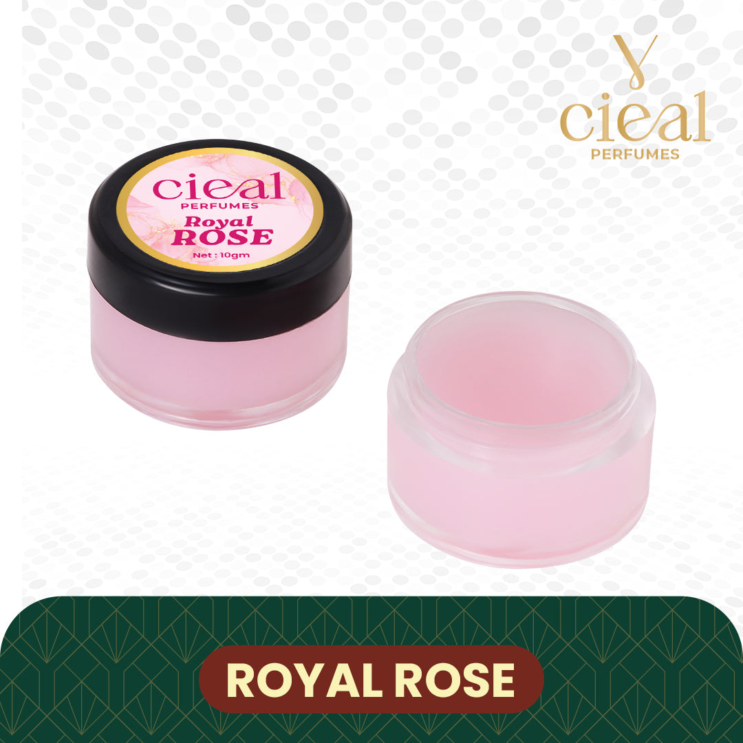 CIEAL Solid Perfume Set of 3 – Polo Blue | Royal Rose | Open