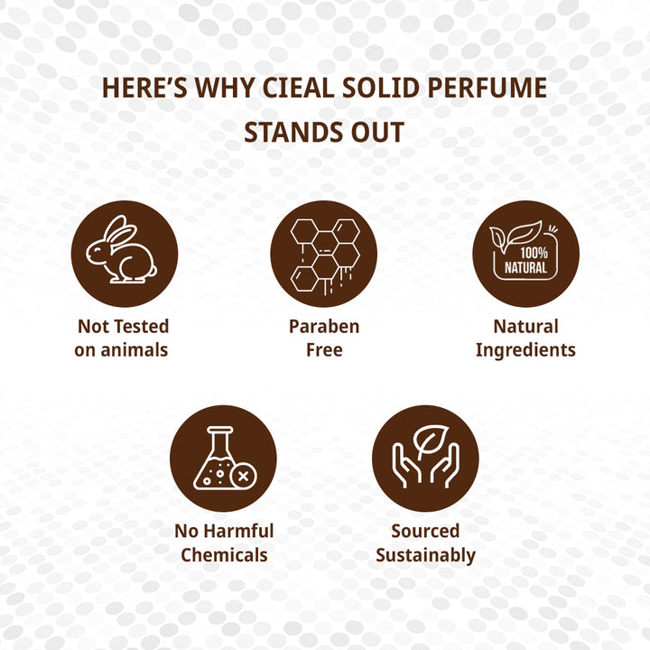 CIEAL Solid Perfume Set of 12 – Premium Solid Perfumes in One Elegant Box